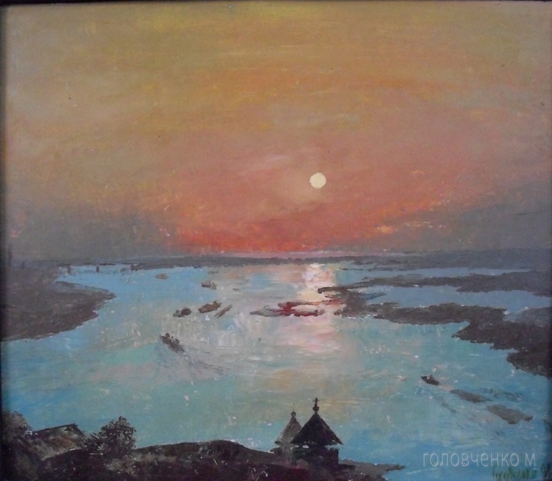 Вечер-над-Волгой