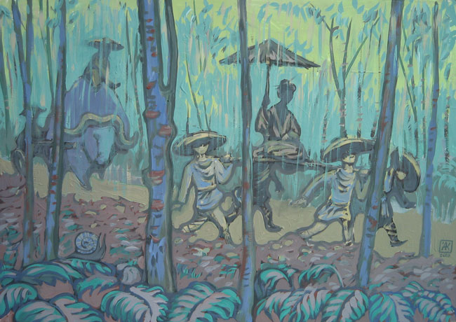 Дорога-через-лес