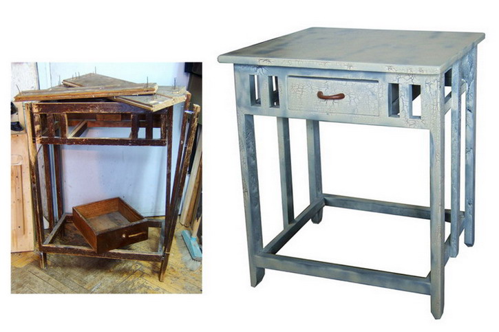 Реставрация и окраска под кракле