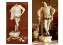 Реставрация скульптуры Мухиной