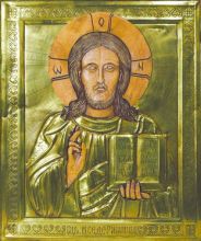 Спаситель в антикварном окладе