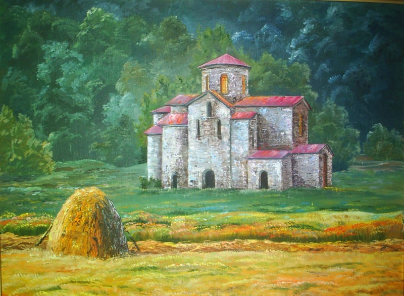 Храм в окрестностях Архыза