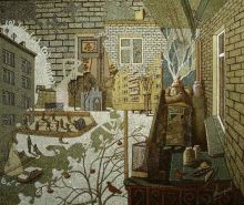 Сон мальчика о дворах.Вариант картины  ...