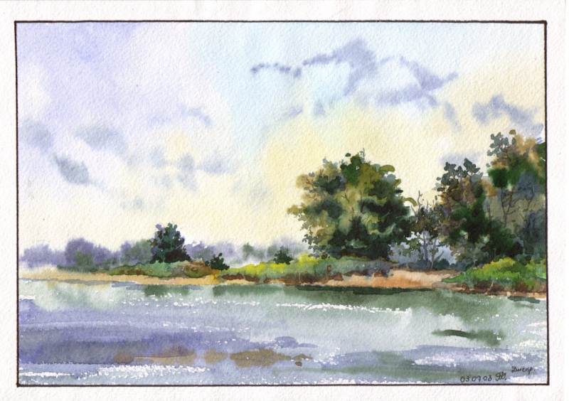 Бухта на Днепре