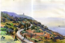 Утро возле Рыбачьего  (Крым)