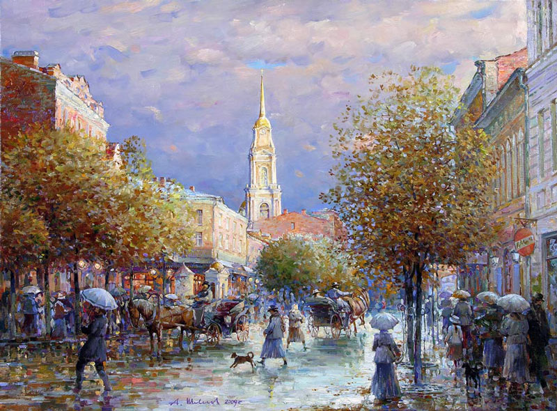 Дождь на Крестовой