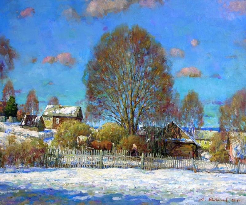 Март в Шереховичах