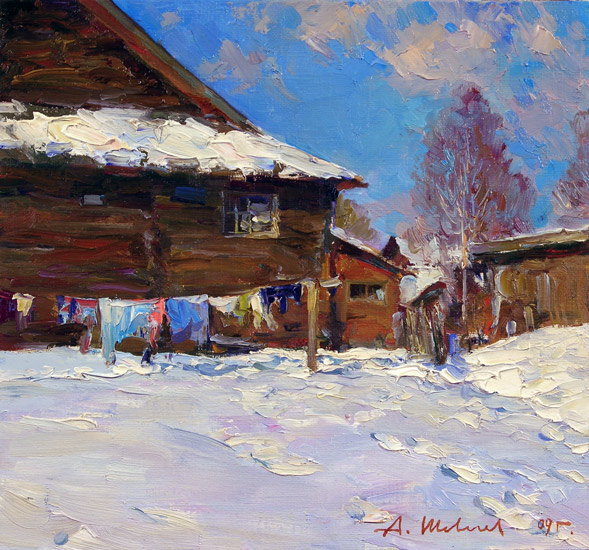 Мартовский снег