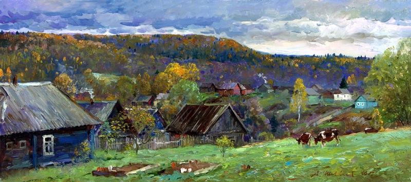 Телята на горе