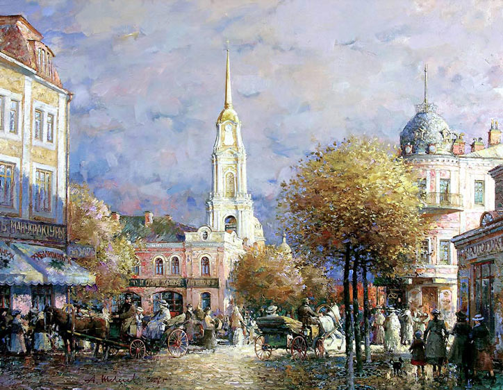 Красная площадь в Рыбинске