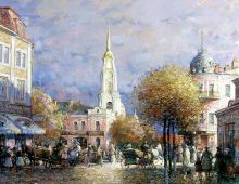 Красная площадь в Рыбинске