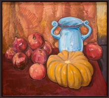 Натюрморт с голубой вазой