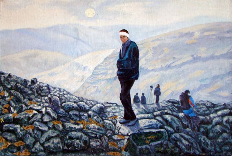 Марина Андреева в Хибинах. Кольский  ...