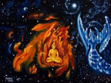 Огненная медитация Будды.