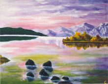 Симфония севера в лиловых тонах