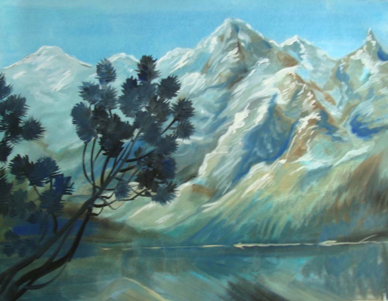 Горное озеро