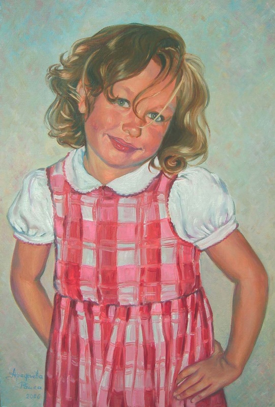 Девочка в розовом