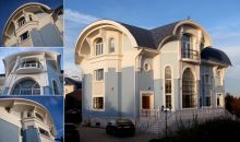 Фасад дома. Стиль Модерн.