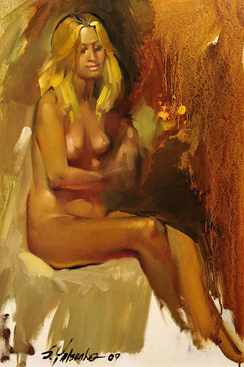 Этюд в теплых тонах