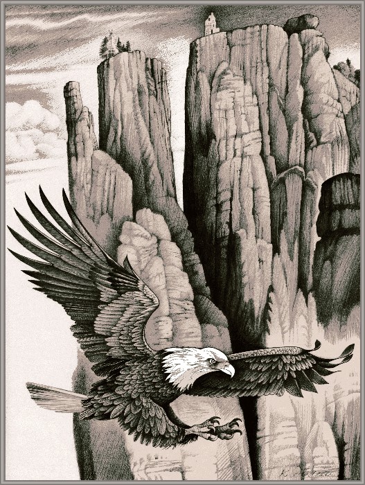 Горные утёсы                    ...