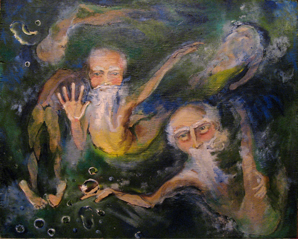 Атланты в аквариуме