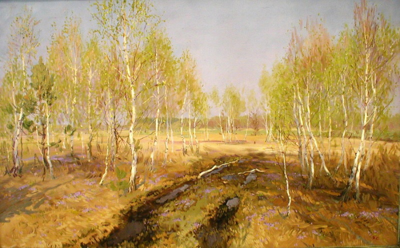 Березы и фиалки