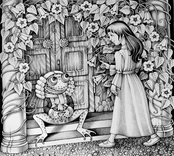 Алиса и Лакей Герцогини