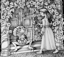 Алиса и Лакей Герцогини