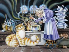 Кухарка Герцогини и Чеширский Кот