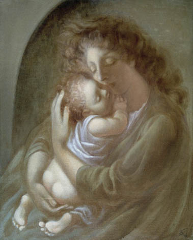 Женщина с младенцем