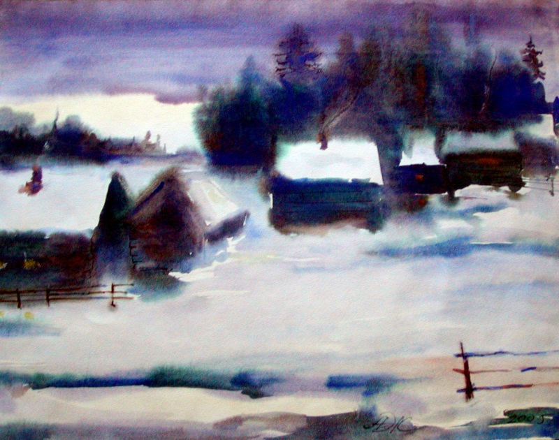 Зимний вечер