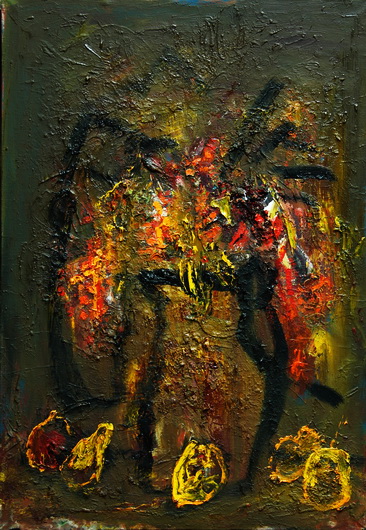 Натюрморт с рябиной