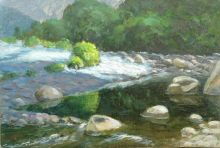 У берега. Этюд.