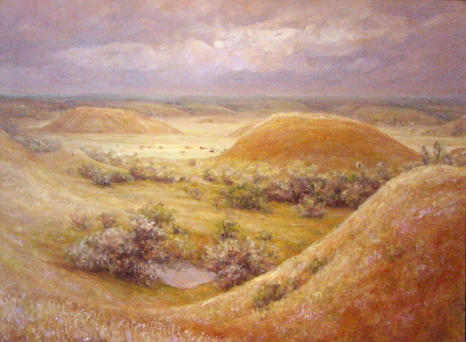 Спят курганы