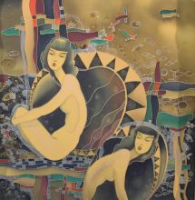 Отражение в зеркале.