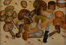 Грибы с картошкой