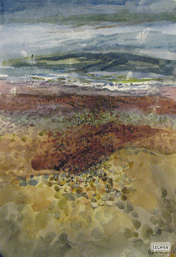 Галька. Этюд