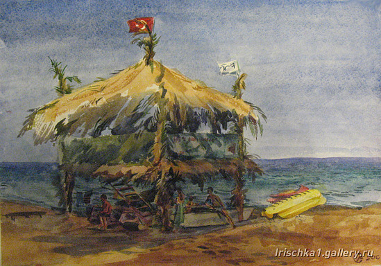 бунгало. этюд