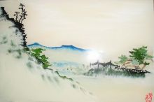 Пейзаж с горой