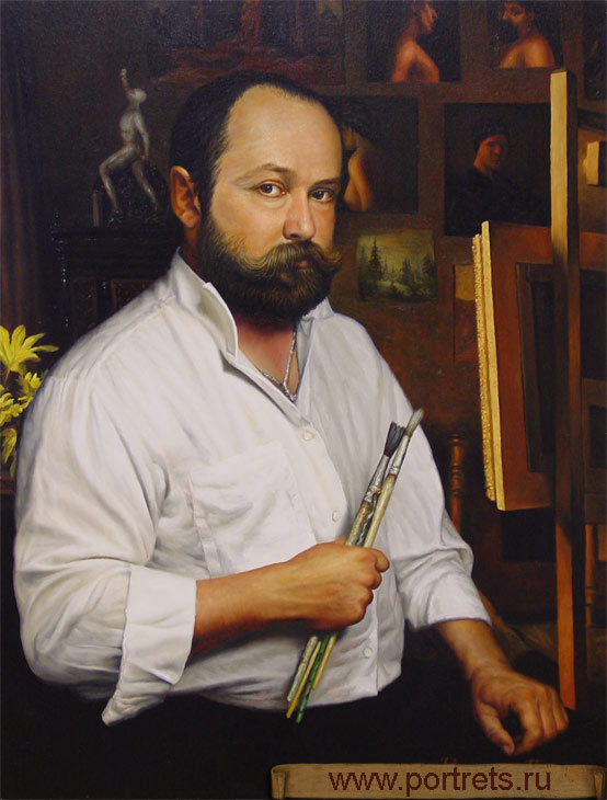 Автопортрет 60х80см. холст, масло