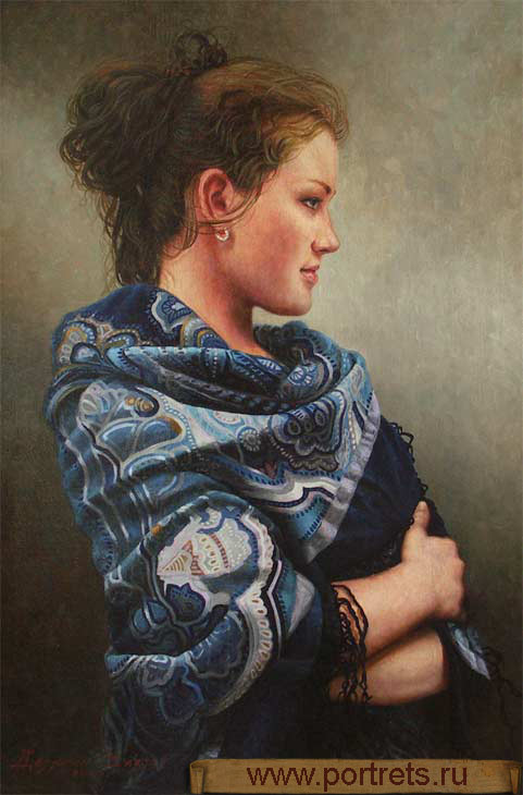 Оля. 50х70см. холст, масло, 2003год.