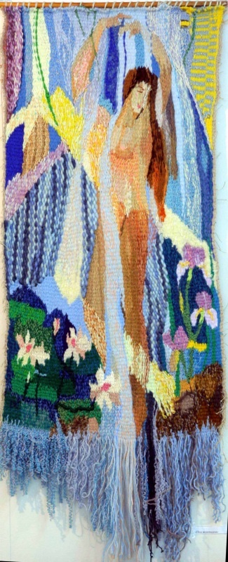 Под водопадом