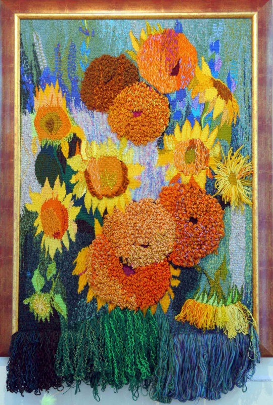 Золотые подсолнухи