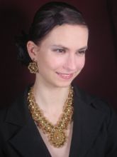 Комплект украшений "Розетта"