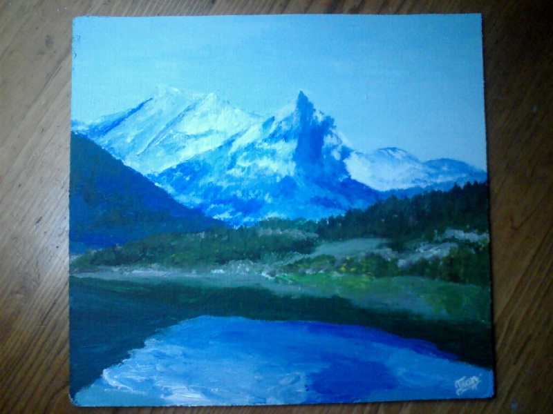 озеро в горах