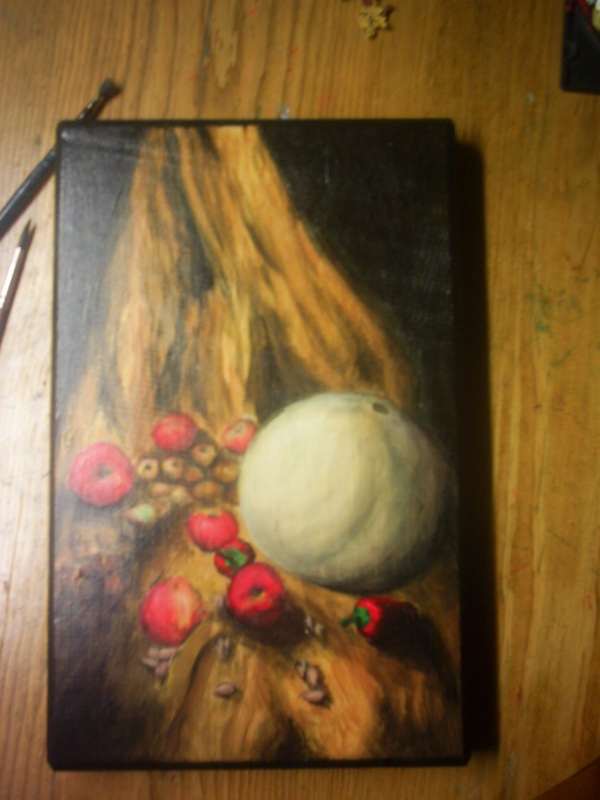 натюрморт с тыквой