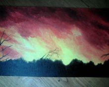 Вечерний огонь