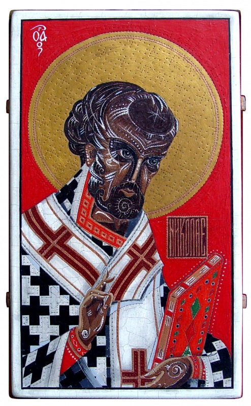 Икона Николай Чудотворец (Кирилл Ершов)