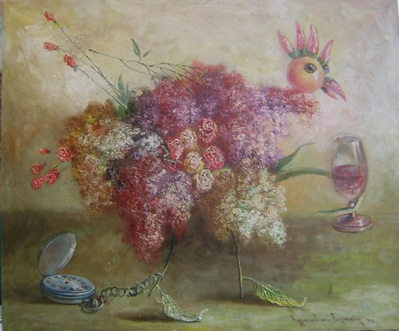 Сирень пьянила голову