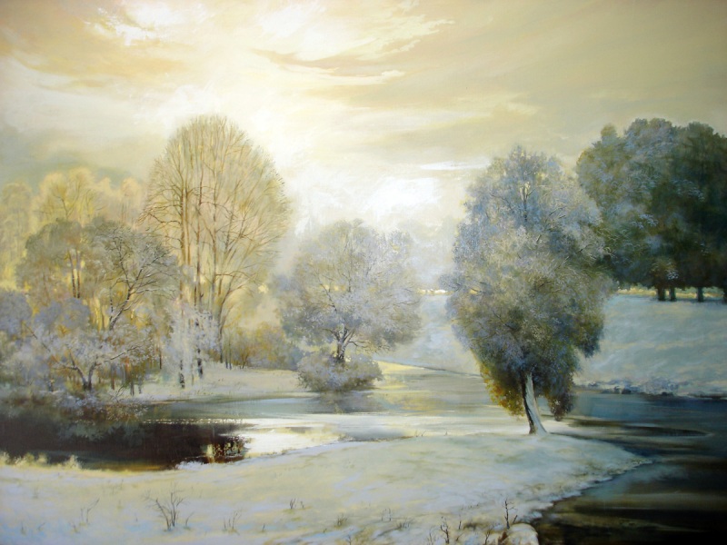 Нежданно выпавший снег